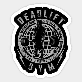 "Deadlift Gym" Sticker